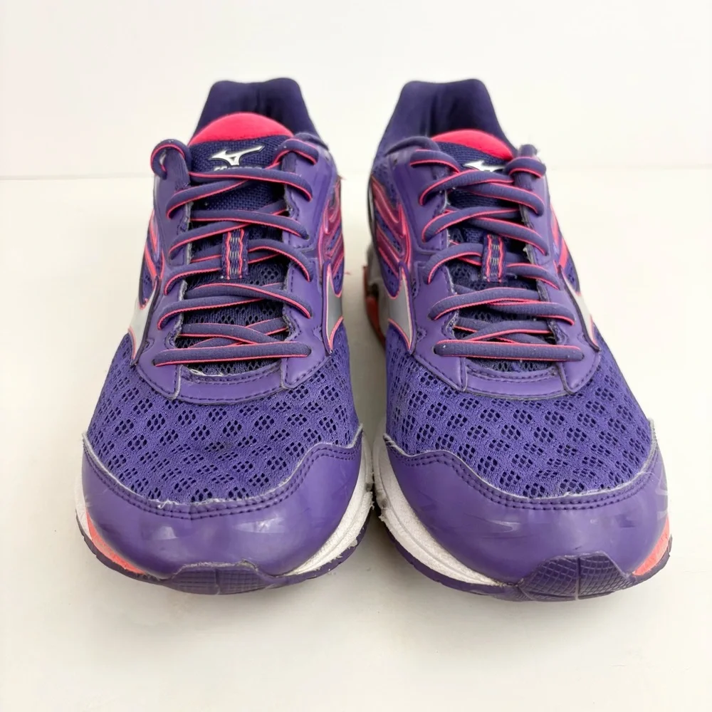 Mizuno Wave Inspire 12 Purple Women's Running Shoes Size 9.5 - Picture 3 of 12